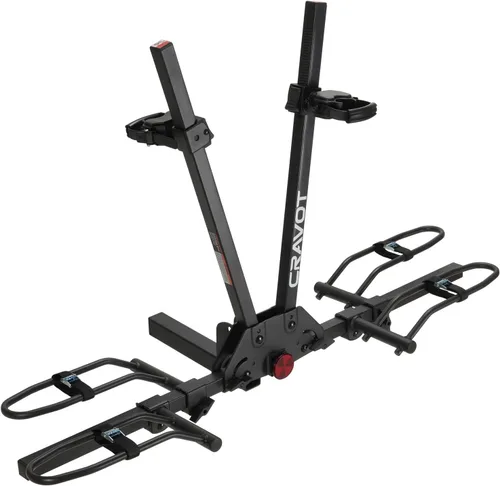 Vista 11 de CRAVOT Portabicicletas elevadoras eléctricas, soporte motorizado para bicicletas, capacidad de 200 libras de capacidad de hasta 5 pulgadas, portador
