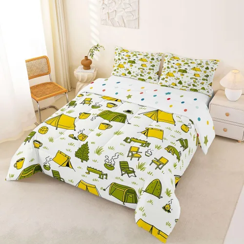 Vista 42 de Erosebridal Yoga Gifts Comforter Set for Kids Boys Girls Yoga Chakras Bedding Sun and Moon Duvet Set Boho Tribal Comforter Twin with 1 Pillowcase