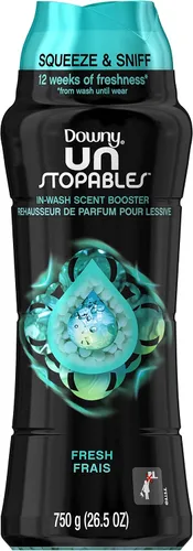 Vista 16 de Downy Unstopables - Perlas potenciadoras de aroma de lavandería para lavadora, exuberante, 10 onzas (paquete de 4)