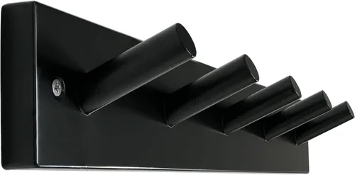 Vista 12 de SKOLOO Perchero de Pared de Bambú Montado en la Pared, 16 Pulgadas de Agujero a Agujero, 5 Clavos de Bambú para Pared para Colgar Ropas, Batas