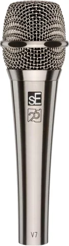 Vista 13 de SE ELECTRONICS V7 Micrófono dinámico para canto, voz y grabación de estudio, micrófono profesional de mano XLR con bobina de voz de aluminio