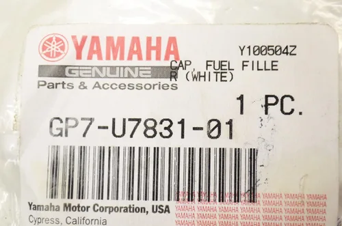 Vista 3 de YAMAHA GP7-U7831-01-00 Tapa, llenadora de combustible
