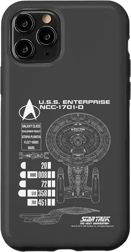 Vista 29 de Star Trek: The Next Generation U.S.S. Enterprise NCC-1701-0 Case for iPhone 17