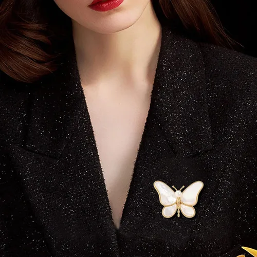 Vista 6 de HETICA Animal Brooch for Women, Funny and Cute Flower Brooch Safety Pins Clothing Backpack Hat Decoration Enamel Pins Fashion Women Brooches and