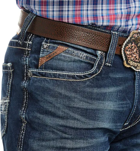 Vista 3 de ARIAT - Jeans M4 de tiro bajo y corte de bota para hombre