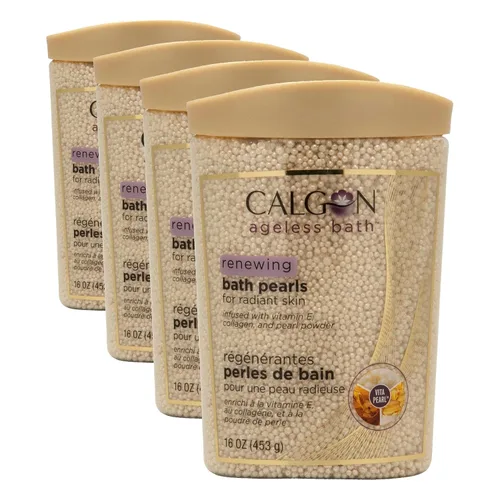 Vista 13 de Calgon Cuentas de baño ultra hidratantes, lavanda y miel, 30 onzas