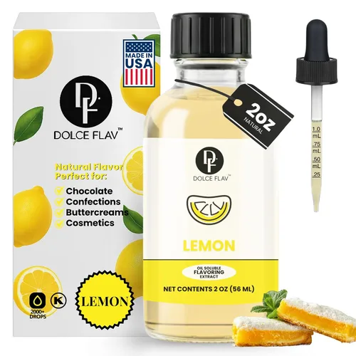 Vista 73 de Dolce Flav Extracto Natural de Anís – 1 Galón Soluble en Aceite Kosher, Sin Azúcar, Aromatizante Concentrado de Anís de Regaliz para Hornear
