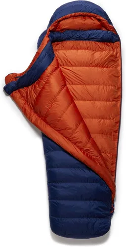 Vista 9 de Rab Saco de dormir Ascent Down para mujer, ligero y cálido, saco de dormir para acampar y mochilero