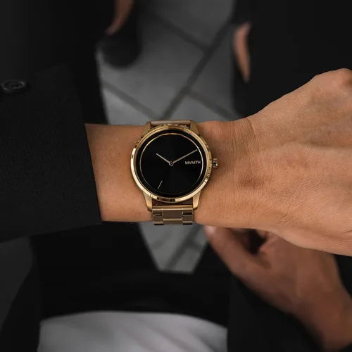 Vista 4 de MVMT Reloj de perfil para hombres y mujeres Acero inoxidable, analógico minimalista