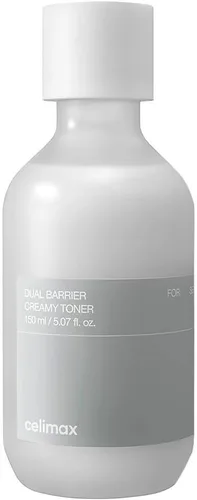 Vista 4 de Celimax Tónico Cremoso de Doble Barrera Con Ceramidas, Péptido, Libre de Aceite y Alcohol, Astringente Facial, Hidratante, Calmante, Suavizante