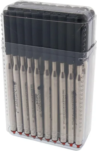 Vista 17 de Monteverde USA Soft - Recambios de bolígrafo para adaptarse a bolígrafos Lamy, tinta negra, punta media, escritura suave y confiable, paquete de 2