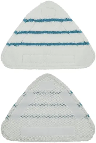 Vista 9 de CeFurisy 2 paños de piso de repuesto para mopa de vapor, almohadillas de repuesto de microfibra coral lavables para almohadillas de repuesto