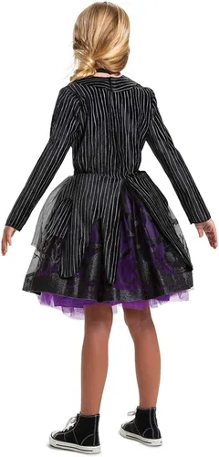 Vista 2 de Disguise Disfraz de Jack Skellington Nightmare Before Christmas Tutu Deluxe para niñas