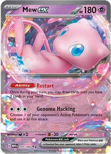 Vista 5 de Pokemon - Juego de cartas Scarlet & Violet, paquete de expansión mejorada, tarjeta de Pokémon 151 caja de refuerzo (japonés) - 20 paquetes