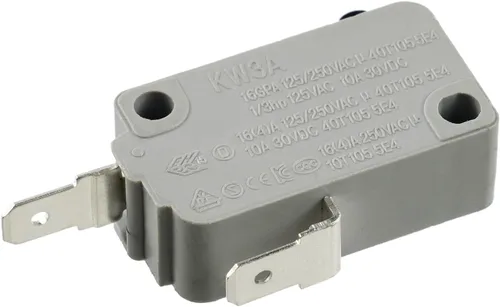 Vista 2 de BOJACK Interruptor de puerta de horno microondas KW3A 16A 125/250 V Interloc de puerta (paquete de 2 interruptores normalmente cerrados)