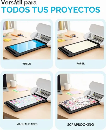 Vista 6 de Silhouette - Alfombrilla electrostática para Cameo 5 / Plus, 12" x 12", color negro Adhesive Free Electrostatic Surface Holds Delicate Paper &