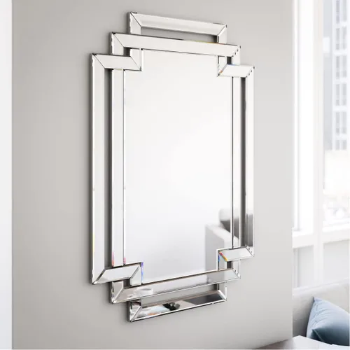 Vista 5 de Kenroy Home 60422 Linas - Espejo decorativo de pared, 31.5 x 44 x 1 pulgada