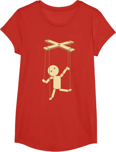 Vista 60 de Puppeteering - Camiseta de marionetas Ventrílocuo de tiriteros, Negro, S