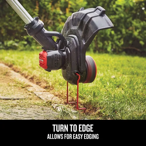Vista 13 de CRAFTSMAN V20 WEEDWACKER Cortadora de Cuerdas Inalámbrica Bordeadora con Alimentación Automática, 13 pulgadas, Solo Herramienta (CMCST900B)