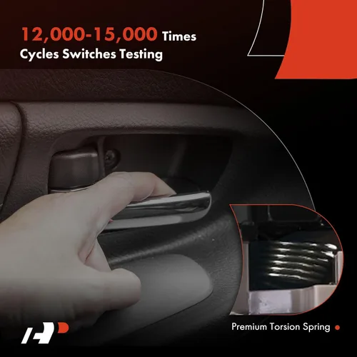 Vista 5 de A-Premium Manija de puerta interior delantera izquierda del lado del conductor compatible con Toyota Solara 2004 2005 2006 2007 2008, beige
