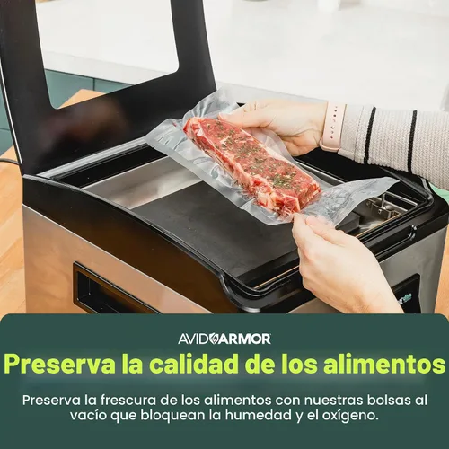 Vista 7 de Avid Armor paquete de 300 unidades de bolsas de cámara de vacío de tamaño variado para USV32