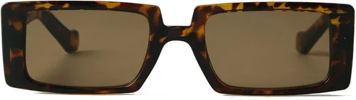 Vista 5 de Gafas de sol GIFIORE rectangulares para mujer gafas de sol modernas estilo retro gafas con montura ancha y con protección UV400