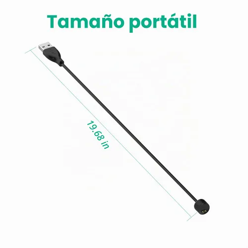 Vista 4 de Cable cargador de banda Mi 5, cable de reloj inteligente para Xiaomi Mi