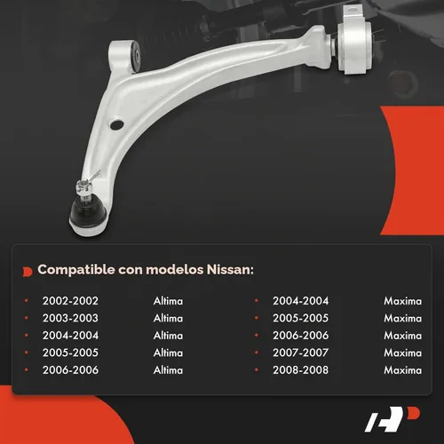 Vista 2 de Brazo de control inferior delantero izquierdo A-Premium, con rótula y buje