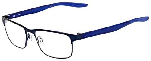 Vista 2 de Nike 8130 - Lentes de radiación, marco rectangular de metal, tamaño de cabeza mediagrande