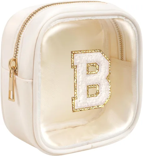Vista 30 de KOTORA Bolsa de Maquillaje Inicial, Bolsa de Viaje de Artículos de Aseo, Bolsa de Maquillaje Transparente, Bolsas de Cosméticos Organizadoras