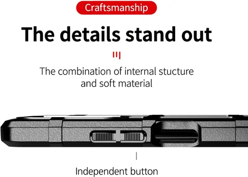 Vista 3 de CCSmall Funda para hombre para Xiaomi Redmi Note 10 Pro, resistente a prueba de golpes, grado militar, a prueba de caídas, funda para teléfono