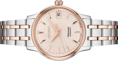 Vista 2 de SEIKO relojes para mujer SRPF54 Presage Cocktail Time Caja de acero inoxidable Oro rosa, Rosado