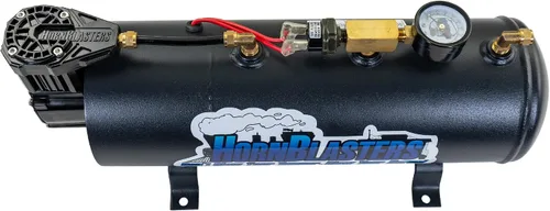 Vista 4 de HornBlasters Kit de Sistema de Aire Todo en Uno de 3 Litros - 110PSI - Fácil Instalación