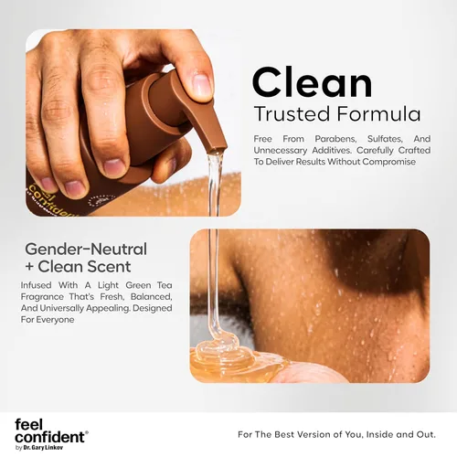 Vista 6 de Champú espesante – cirujano capilar formulado con palma enana, aceite de semilla de calabaza, cafeína y cúrcuma para adelgazamiento y cabello fino