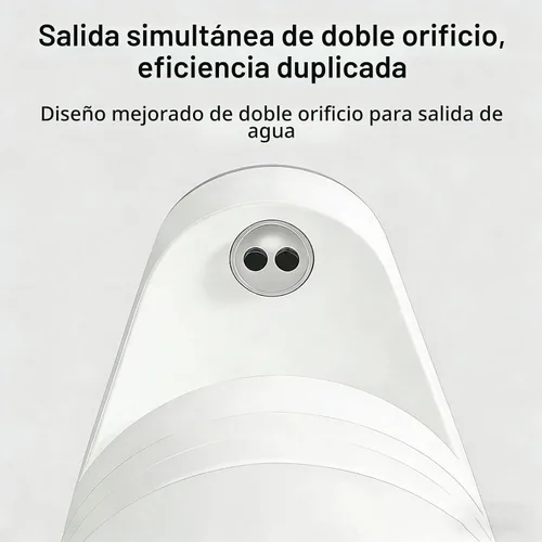 Vista 5 de Bomba inteligente de botella de agua de 4 modos - Flujo rápido de 3 l/min, recargable por USB de 1200 mAh, volumen preestablecido y control