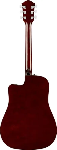 Vista 2 de Fender FA-125CE Dreadnought - Guitarra eléctrica acústica, con 2 años de garantía, natural