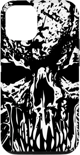 Vista 28 de Grindcore Occult Horror Skull Art Death Metal Thrash Metal Case for iPhone 16