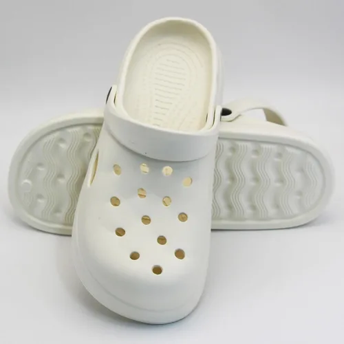 Vista 6 de Cómodos zuecos de jardín para mujeres y hombres, sandalias sin cordones, sandalias ligeras, para usar fuera del hogar, uso casual, antideslizantes