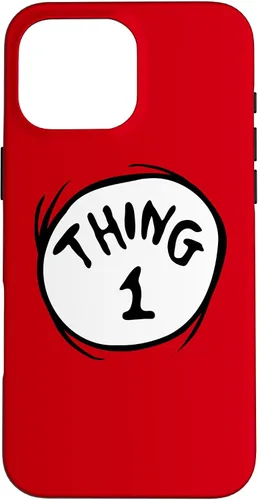 Vista 19 de Dr. Seuss Funda con emblema Thing 1 para iPhone 17