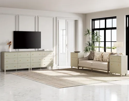 Vista 7 de WAMPAT Mesa auxiliar con 1 cajón y puerta, moderna mesa auxiliar grande para sofá, mesita de noche alta de madera con estante de almacenamiento
