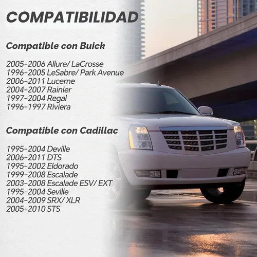 Vista 3 de MAP Sensor de presión absoluta del colector compatible con Chevrolet Astro/Impala/Silverado/Tahoe, Buick Lacrosse/Lucerne, Cadillac Escalade/STS