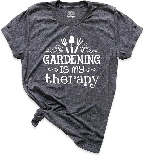 Vista 4 de Regalos de jardinería para mujer, camisa de plantación, camisa de mamá de plantas, traje de pasatiempo mental positivo, camiseta de jardinería es mi