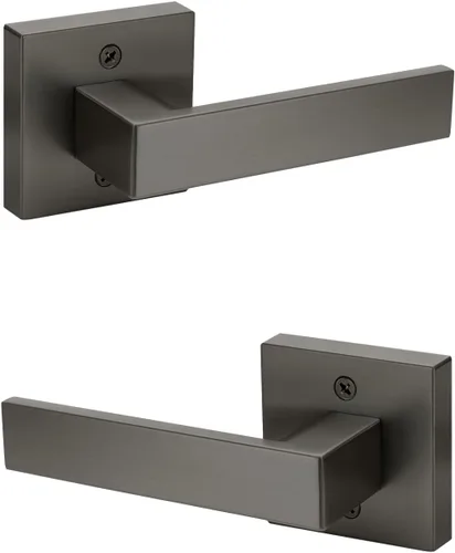 Vista 171 de KNOBWELL - Juego de cerradura con 1 picaporte resistente para puertas de una cara, ideal para puertas interiores reversibles, 0.93 libras