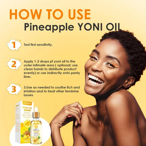 Vista 8 de Yoni Oil - Paquete de 3 aceites femeninos orgánicos para mujer, equilibrio de pH, desodorante femenino, humectante vaginal, elimina el olor