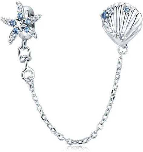 Vista 5 de Cierre de clip de plata esterlina para pulsera Pandora Charm