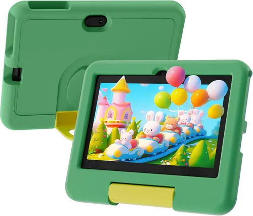 Vista 9 de Tableta Android Q8K de 7 pulgadas Azul