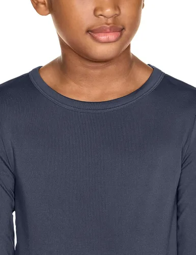 Vista 5 de TSLA - Conjunto de ropa interior térmica para niños y niñas, pantalones largos con forro polar suave, capa base de invierno superior e inferior
