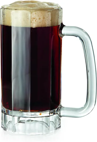 Vista 6 de G.E.T. 00086-PC-CL-EC Jarra/Taza de Cerveza de Plástico Resistente a Roturas, 16 onzas, Policarbonato (Conjunto de 4)