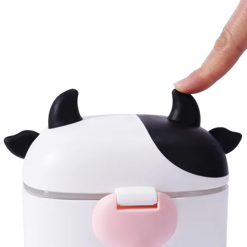 Vista 5 de Bebamour Dosificador de Fórmula para Bebés Para Llevar, Contenedor de Fórmula para Viajar, Porta Fórmula para Viajes, Contenedor para Almacenar