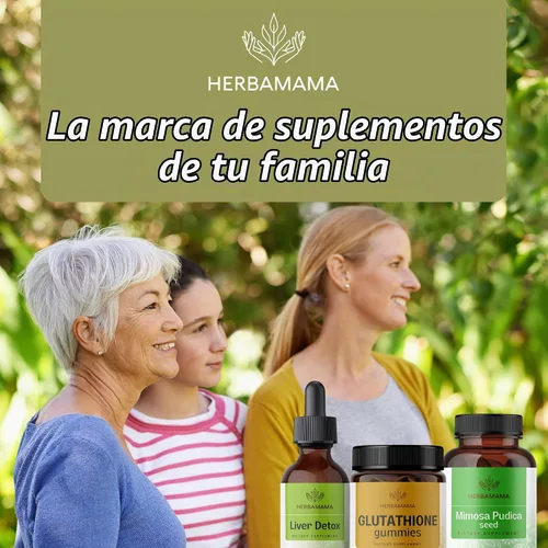 Vista 8 de HERBAMAMA Gomitas reducidas de glutatión – 500 mg de L-glutatión para apoyo de limpieza hepática – Suplemento de hígado vegano, sin OMG – 90